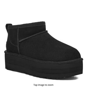UGG Black Mini Platform Boots
